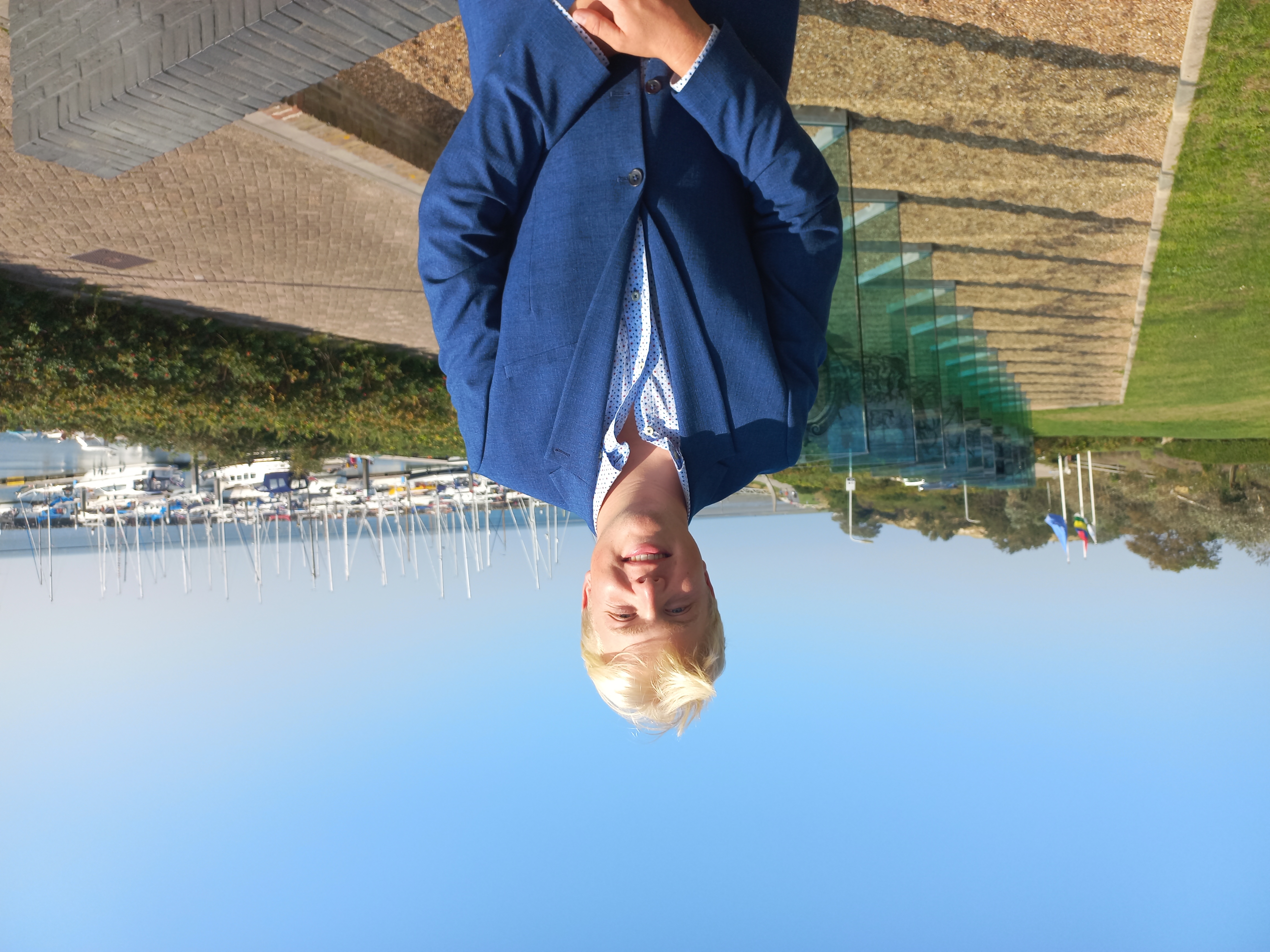 Image:Student Melvin Werkman                                                                                                               Foto: Hans Walthie