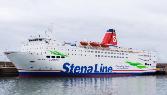 Image:One of the vessels involved was Stena Europe. Image: Wikimedia Commons