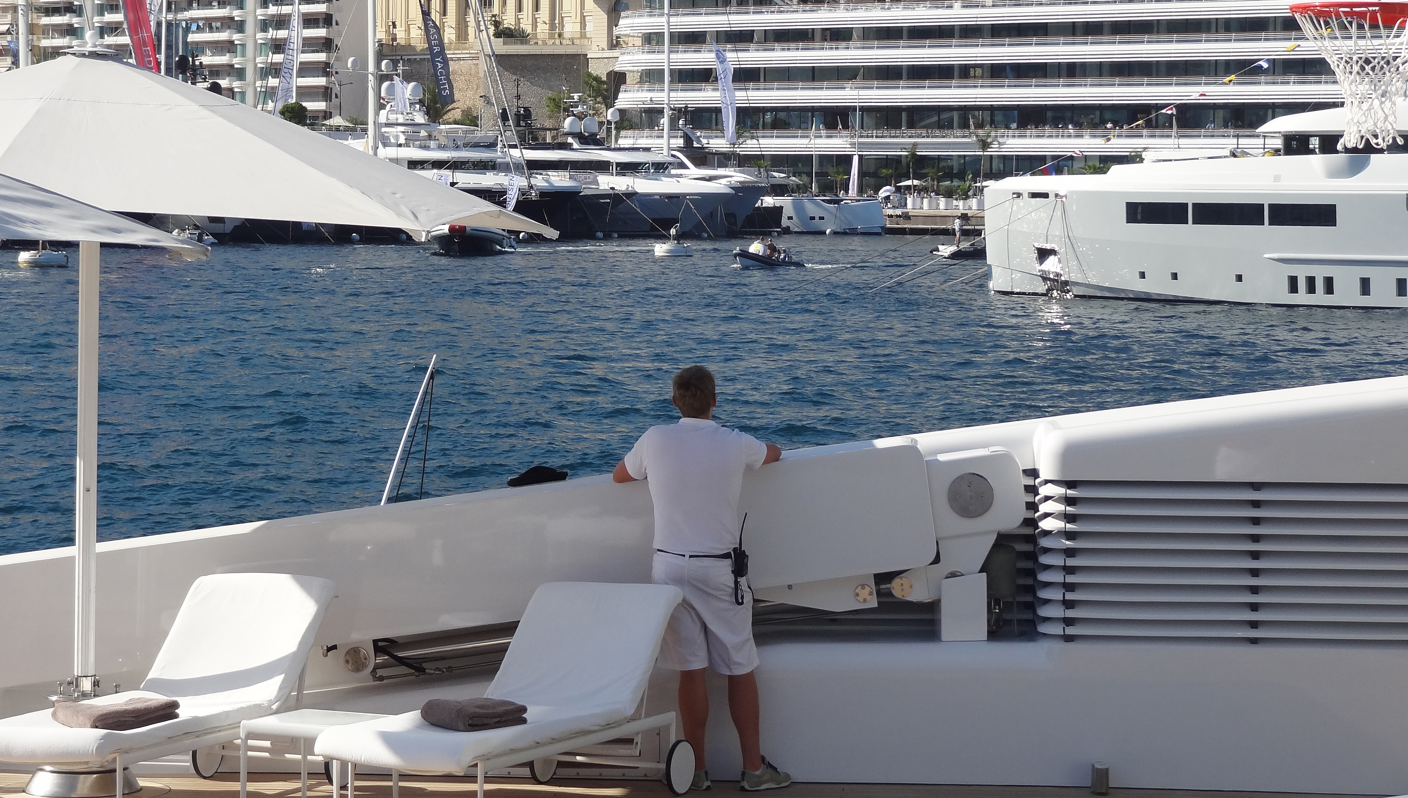 Image: Monaco yacht show