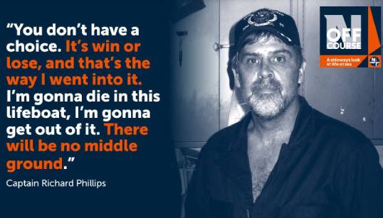 Image:Tune in to Nautilus podcast episode 1  for an interview with Captain Rich Phillips, part of the Union's new podcast series Off course: A sideways look at sea. Image: Nautilus International/CPL