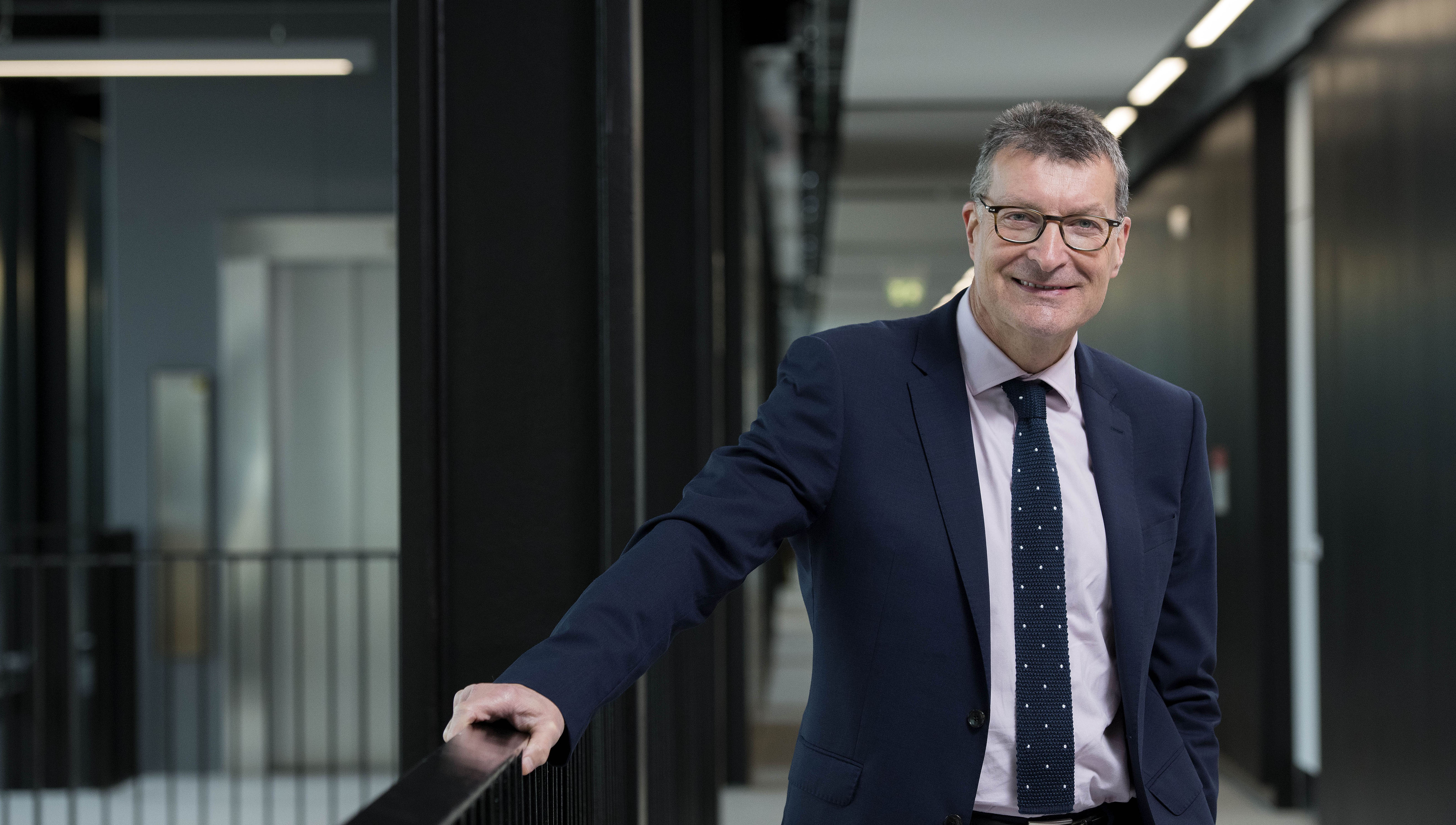 Image:Chair of the Maritime Skills Commission, Professor Graham Baldwin who is also vice-chancellor at the University of Central Lancashire (UCLAN). Image: by permission, UCLAN.