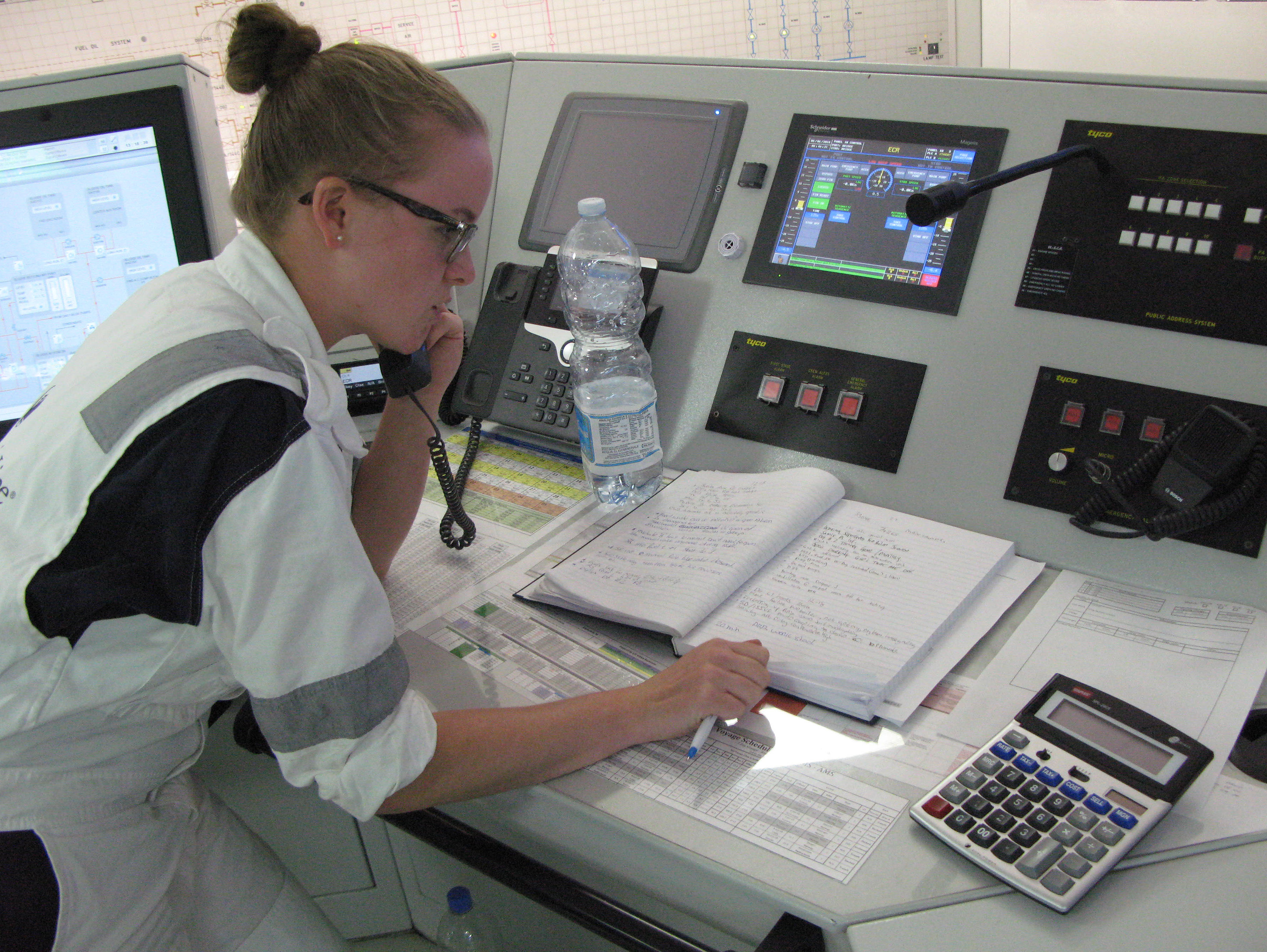 Image:Only 2% of the available EU seafaring workforce consists of women.