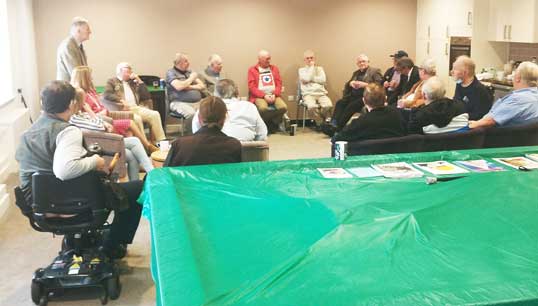 Image:Celebrating the sea: the Mariners' Park event aimed to boost friendships among retired seafarers throughout the community. Image: Nautilus International