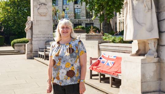 Image:The Seafarers' Charity CEO Deborah Layde. Image: The Seafarers' Charity
