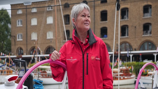 Image:Founder of The Maiden Factor Foundation, Tracy Edwards MBE. Image: The Maiden Factor