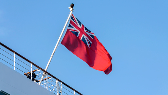 Image:In recognition of the pandemic impact, this year's Fly the Red Ensign campaign also asks for donations to the Merchant Navy Fund. Image: Getty Images