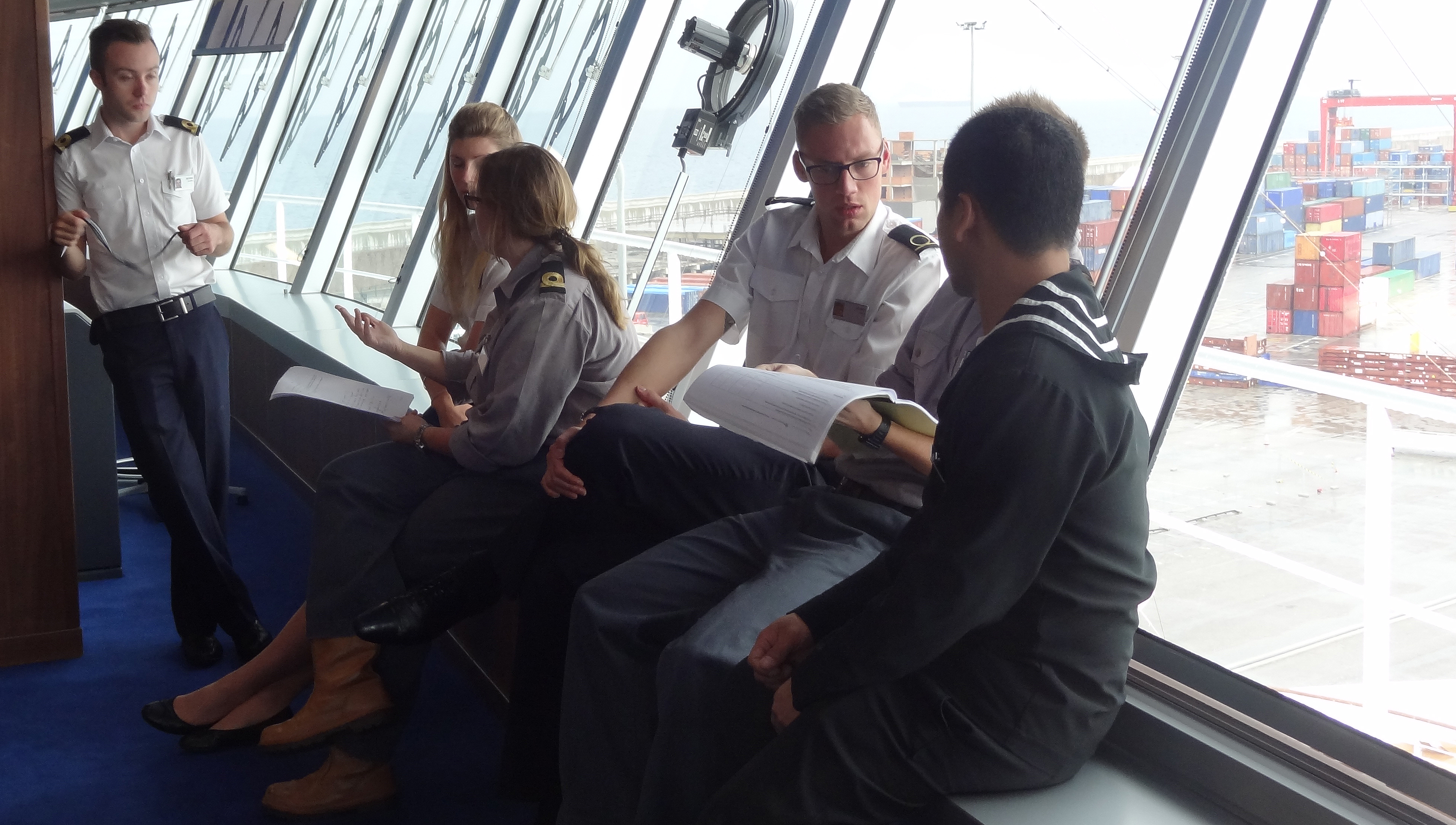 Image:Mentoring schemes can help the shipping industry to retain seafarers and reduce the pressures of shipboard life.