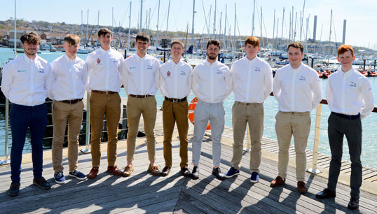 Image:Some of the UKSA Professional Superyacht Cadetship trainees who graduated in April 2021. Image: Paul Williamson, UKSA