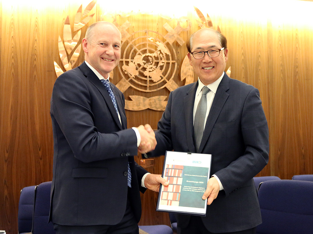 Image: IMO-Norway Green_voyage-2050 project launch May 2019