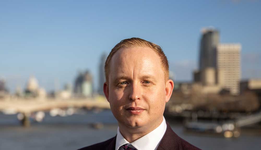 Image:Nautilus head of international relations Danny McGowan. Image: Nautilus International