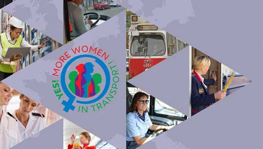 Image:ETF Yes to Women in Transport report cover. Image: ETF