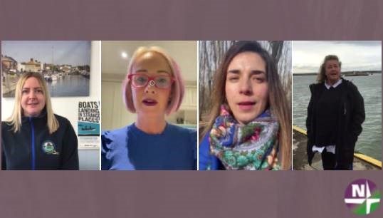 Image:Nautilus women members made video blogs on why they love working in maritime. Image: Nautilus International