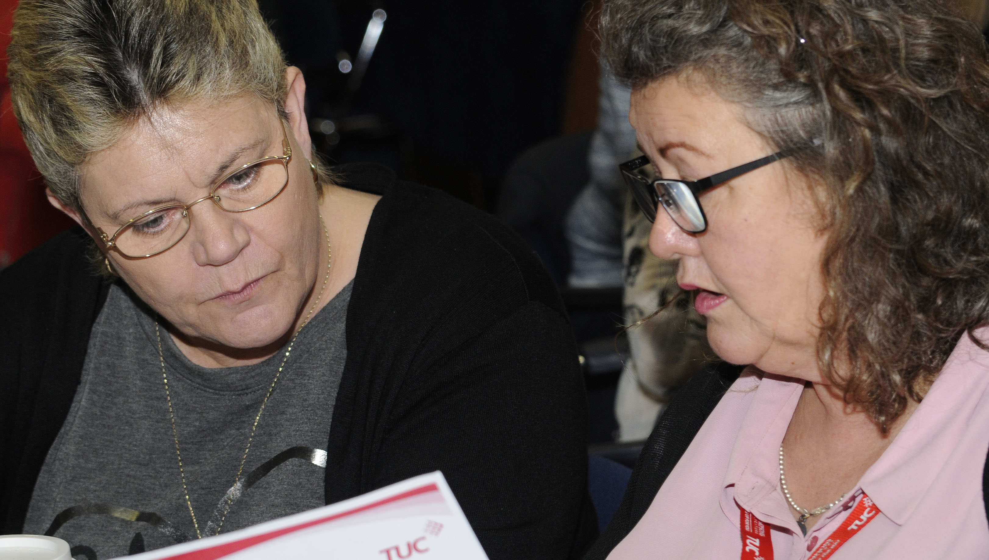 Image: Nautilus delegation at the Women's TUC 2017 conference