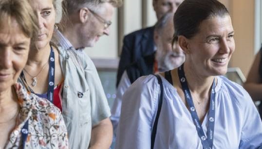 Image:Nautilus members registering for the Union's General Meeting 2023. Image: Brad Wakefield