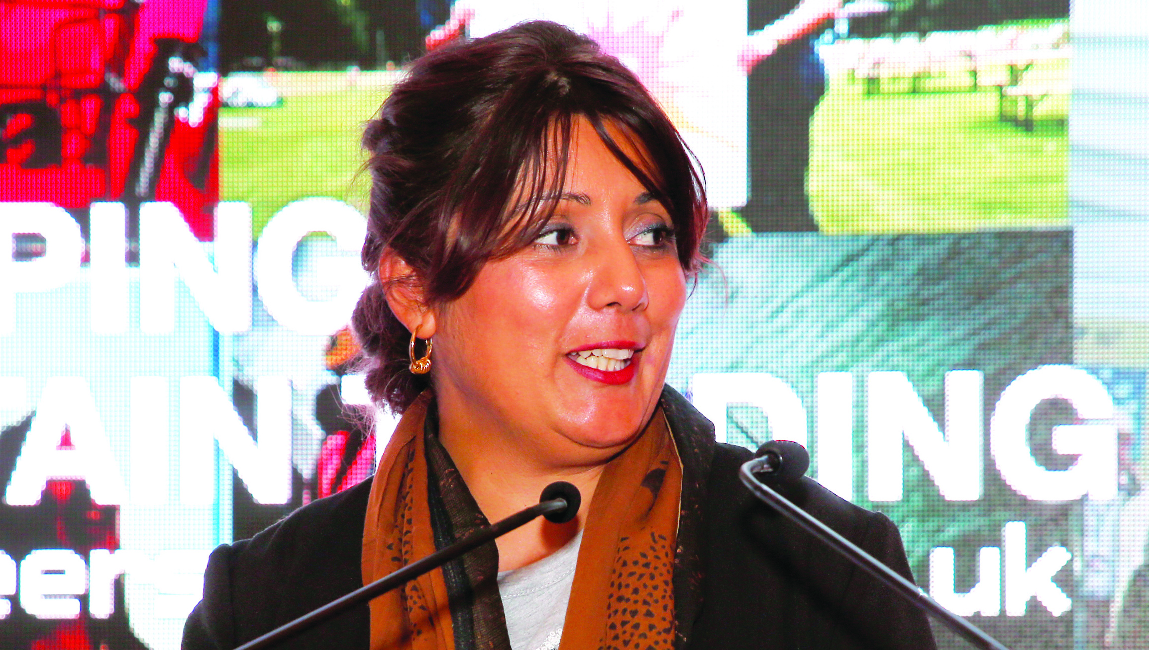 Image:UK shipping minister Nusrat Ghani at 2018's launch of the Women in Maritime Charter Image: ABP.
