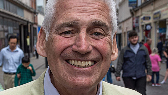 Image:Roy 'Wendy' Gibson, maritime LGBT+ pioneer, whose funeral was held on 29 June 2021. Image: Jason Shipley