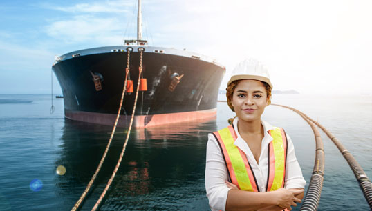 Image:The Women at SEa website aims to help create a global network for women seafarers, but they are also encouraged to join one of the ITF-affiliated trade unionsImage: Getty Images