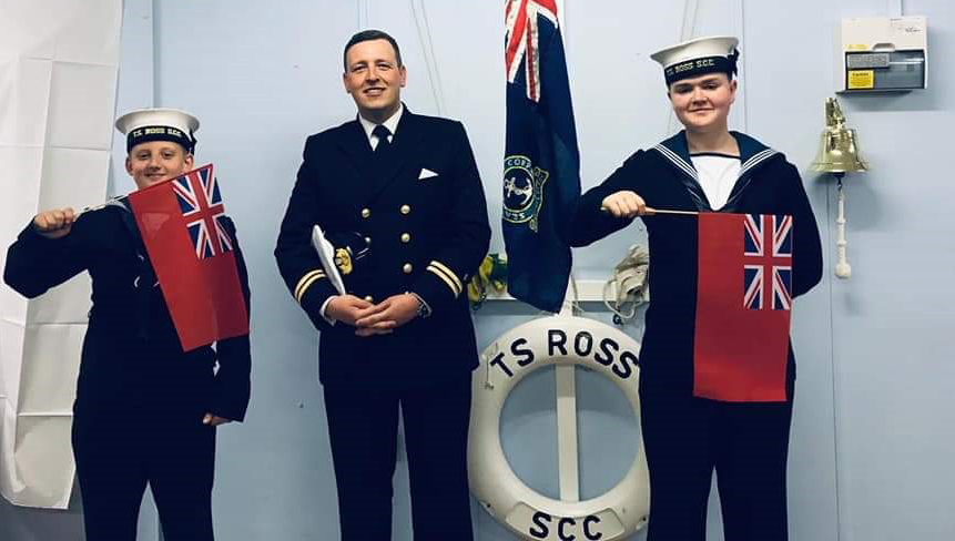 Image:Careers at Sea Ambassadors often visit branches of the Sea Cadets youth organisation to encourage young people to make their passion into a career.