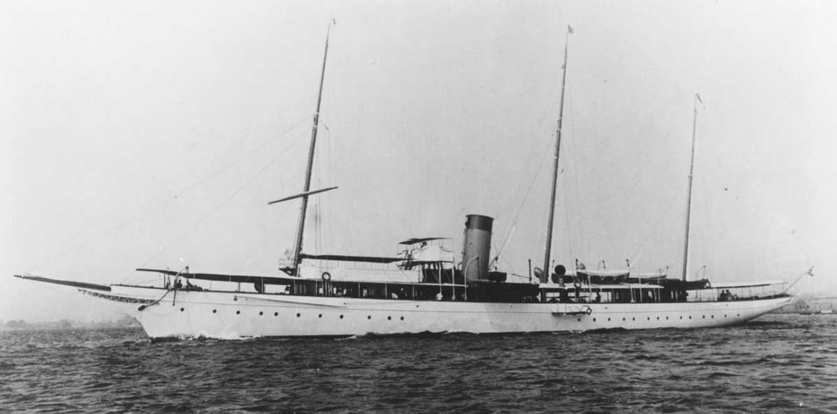 Black Star Line 4 -  the yacht Kanawha