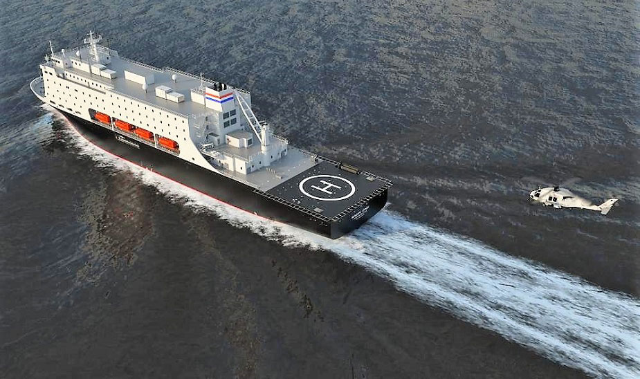 Image:It is proposed that the ship – which would be permanently stationed in the Caribbean – should be built in a UK yard and managed and crewed by a UK-based company