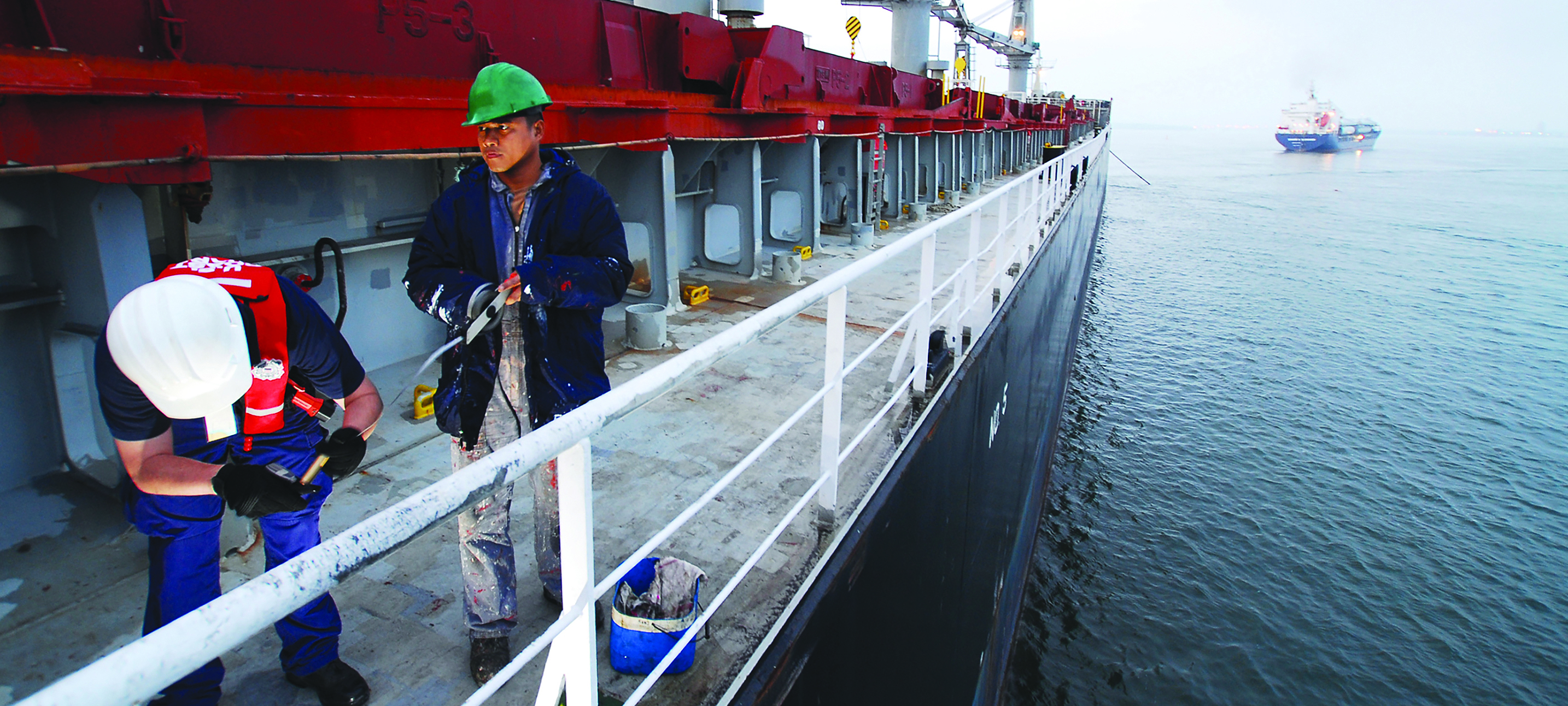 Image:Concerns have been raised about the threat of criminalisation if ballast water discharges fail to meet standards Image: US Coast Guard