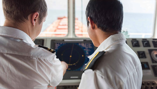 Image:Navigation training  for deck officers. Image: Aytug Askin/Getty Images