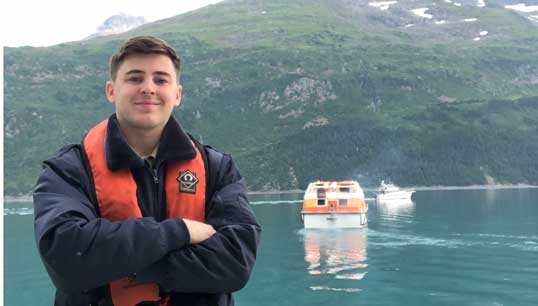 Image:Camaraderie and the selfless nature of Merchant Navy crew drew Gareth to the sea and out of land-locked County Armagh