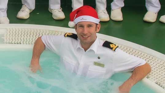 Image:Christmas in the Caribbean will be just a memory this year for Ross Cleland.