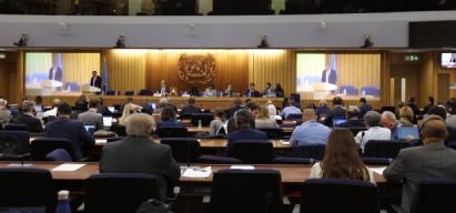 Image:Much of the event focused not on seafarers and frontline workers but other topics, including the business case for decarbonisation. Image: IMO