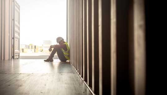 Image:The study calls for seafarers to be given 'extensive communication' during the pandemic, with information about the possibility to disembark their ships, flights home, and their economic situation. Image: Getty Images