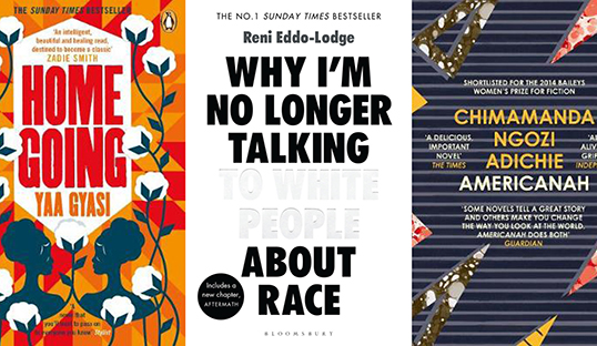 Image:Upcoming titles to be discussed in the Ethnicity in Maritime Book Club