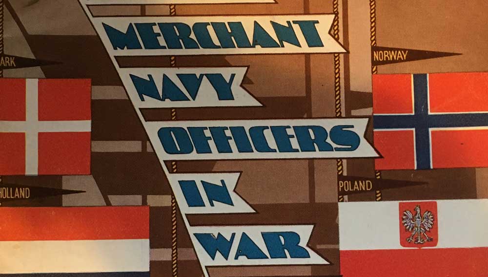 Image:During WW2, the NEOU and Officers (MN) Federation hosted the International Mercantile Marine Officers' Association. This leaflet commemorated the work done during the war – including the development of the International Seafarers' Charter, which was adopted by seafarers' representatives from 12 countries at a conference in London in July 1944