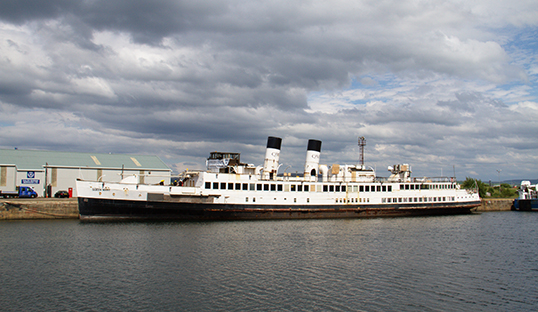 Image:The historic ship TS Queen Mary. Image: Ronnie MacDonald/Wikimedia Commons