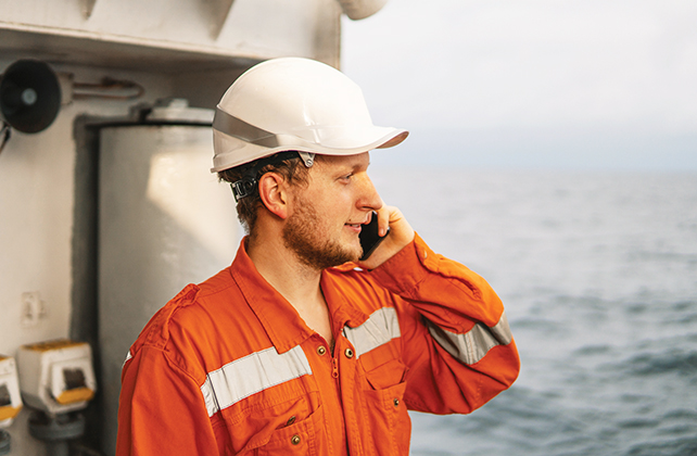 Image:Post-Brexit points-based system will apply to seafarers working in UK waters. 
Image: Getty images / Igor Kardasov