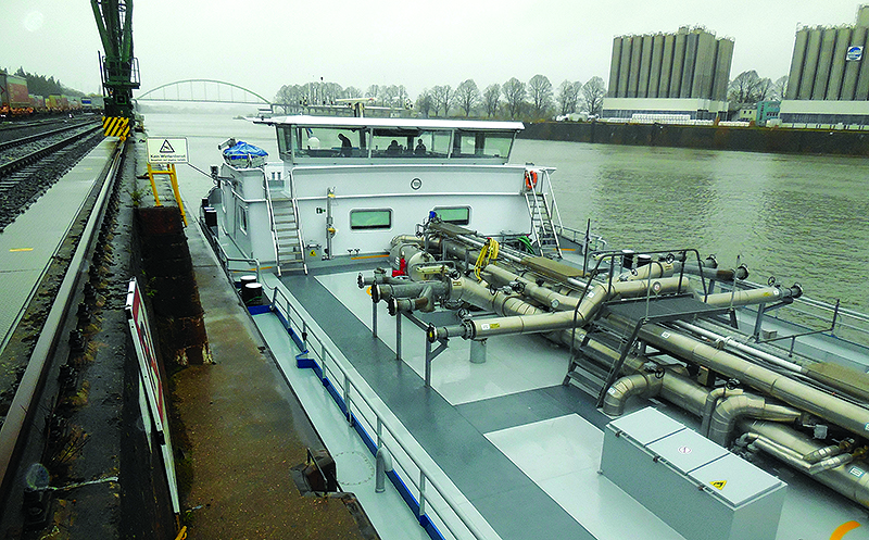 Image: inland waterways Veeningen at Koln - John Lang feature 