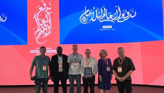 Image:The Nautilus delegation at the ITF Global Congress. Images: Nautilus International