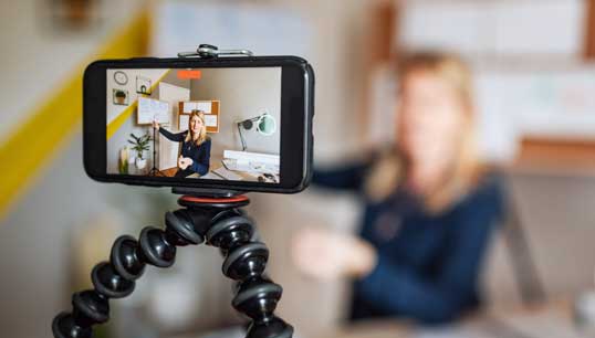 Image:The rise of online learning. Image: Getty Images