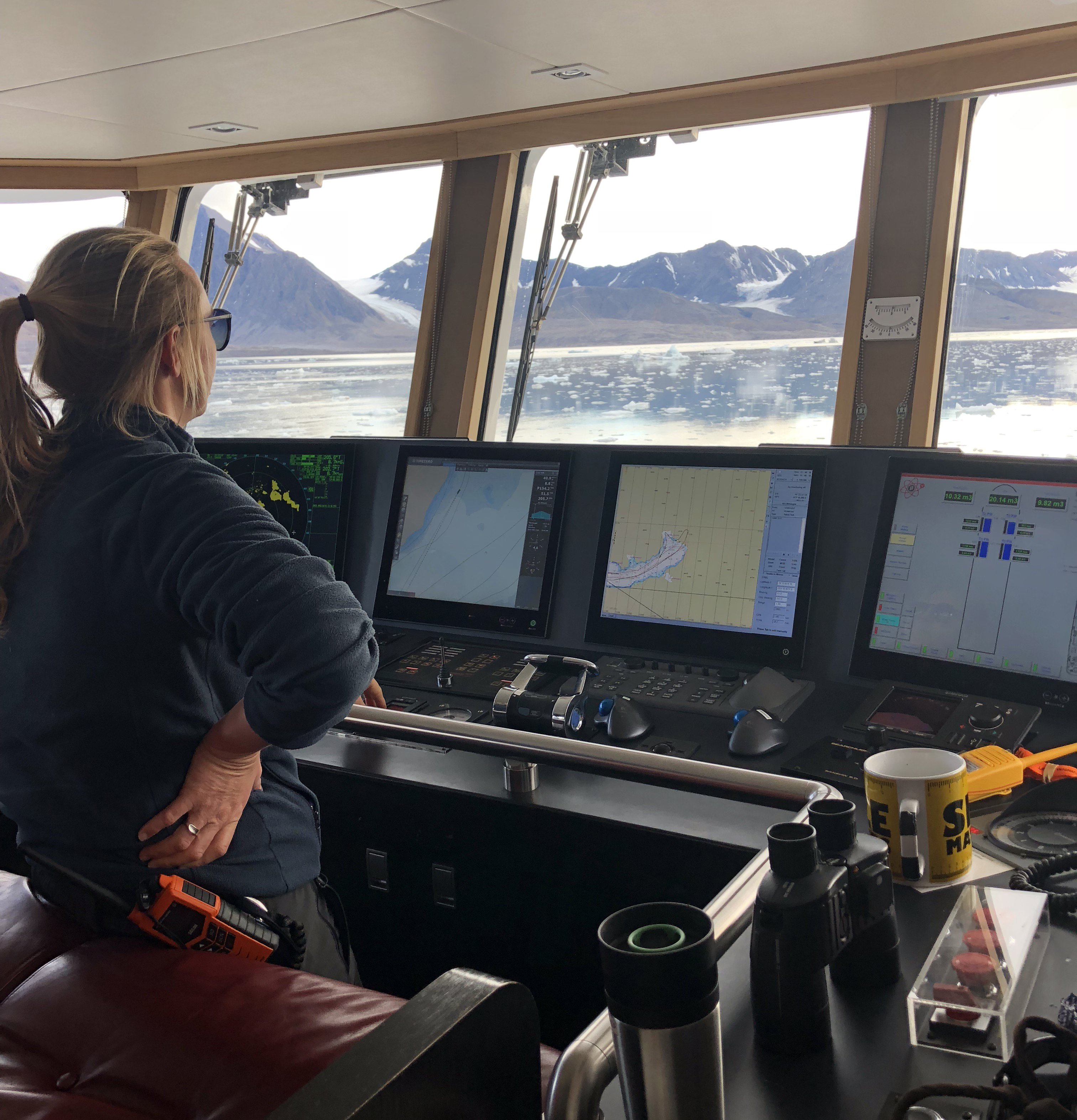 Image:Superyacht first officer Lindsey Jessop had a memorable summer sailing to the Arctic.