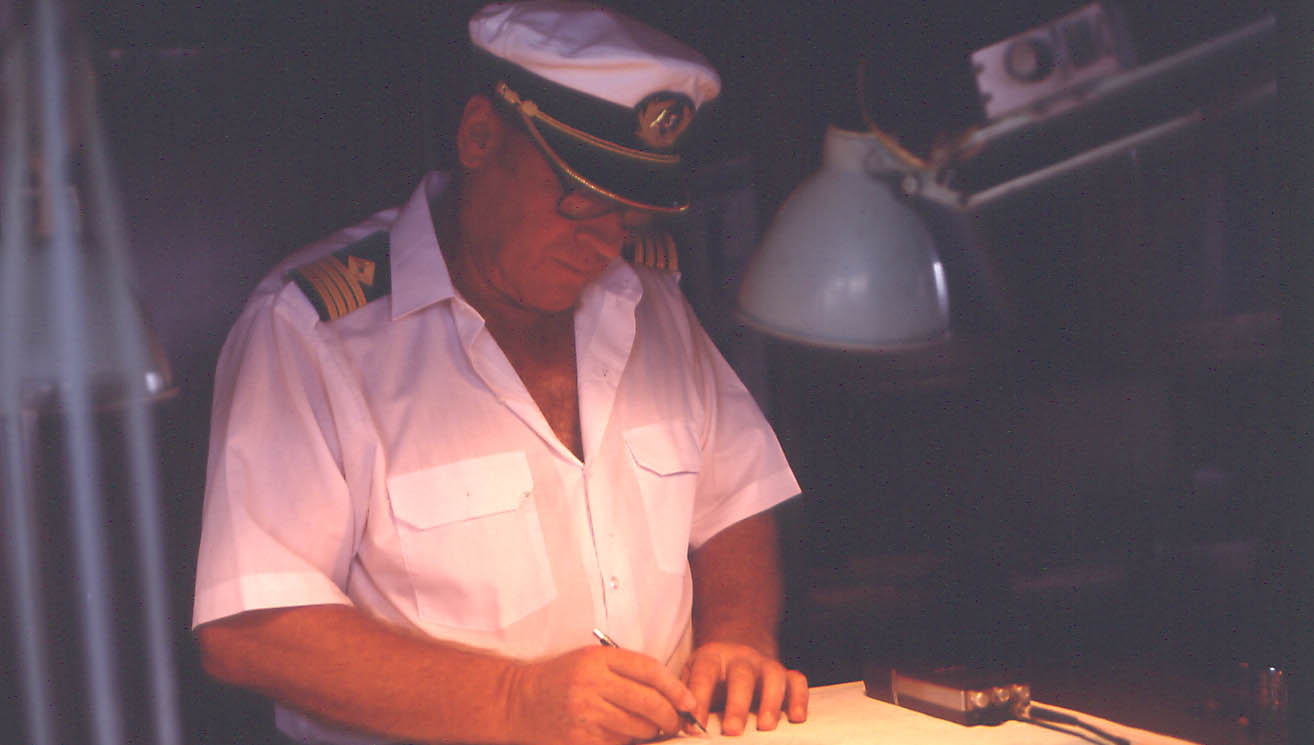 Image:File pic: men’s activities coordinator at Mariners’ Park Care Home Roger Cliffe-Thompson, helped compile a memoir for Capt McCaffrey.