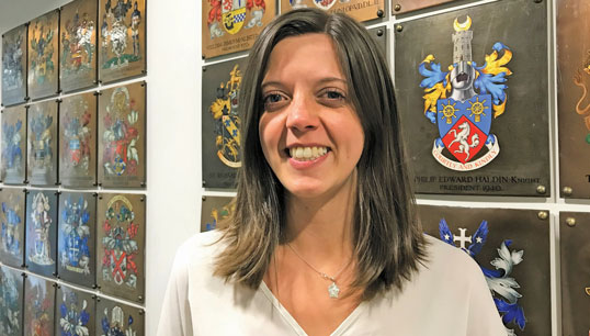 Image:Rachel Gurnett, training and careers manager at the Merchant Navy Training Board