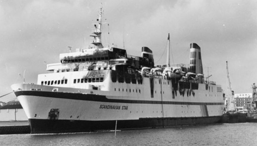 Image:In 1990 159 people died in the Scandinavian Star ferry disaster. Image: Wikimedia Commons