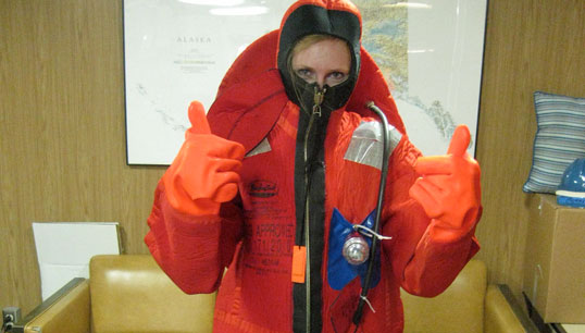 Image:The research shows 19% of participants had ill-fitting boiler suits on their last tour of duty. Image : IFSMA