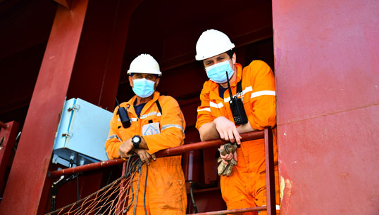 Image:Seafarers do not feel their work was adequately recognised during the pandemic. Image: Danny Cornelissen