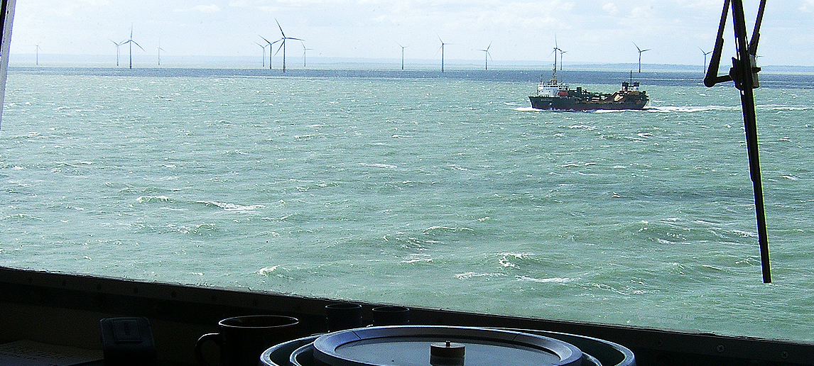 Image:The Nautilus Netherlands branch symposium called for decent work on vessels installing and servicing turbines.