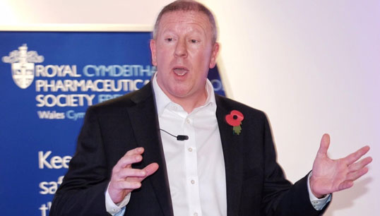 Image:Resilience and leadership consultant Andy McCann is an Insignia Crew trainer. 