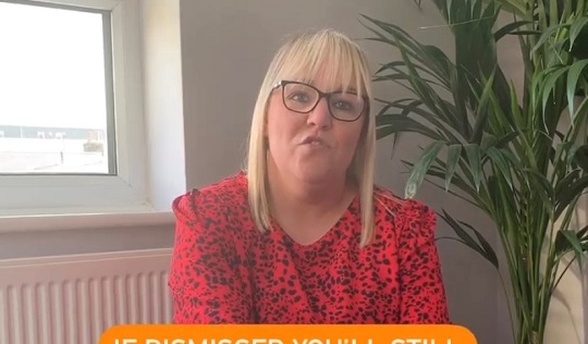 Image:Nautilus strategic organiser Cheryl McCann took part in a live Q&A session on Instagram.