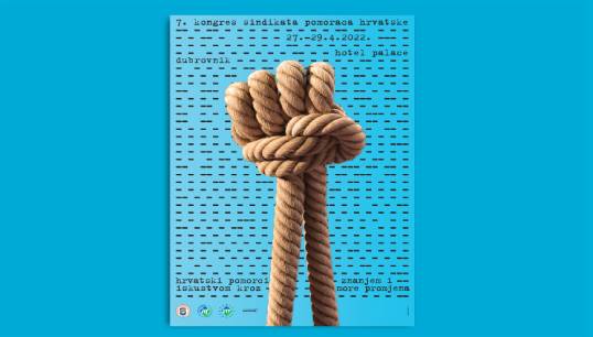Image:Communicating values: the poster design, which was created by studio Sesnic & Turkovic and rendered by Manuel Šumberac, received a platinum award in the Graphis Poster Awards. Image: courtesy SUC