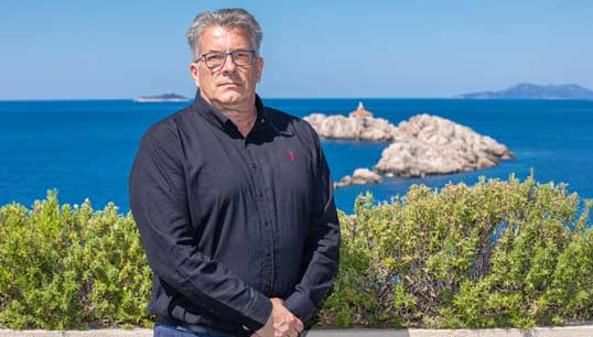 Image:Re-elected: The Seafarers' Union of Croatia general secretary Neven Melvan. All images: Sindikat Pomoraca Hrvatske

