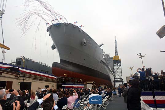 Image:USNS Harvey Milk. Image: US Military Sealift Command