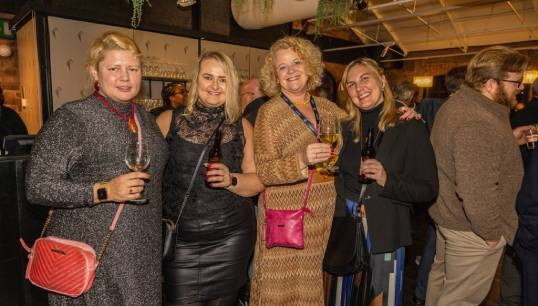 Image:General Meeting attendees enjoyed catching up at an awards dinner to celebrate the launch of
the Union's history. Image: Brad Wakefield